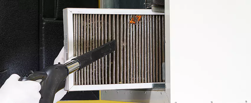 Clogged Air Duct Cleaning Process in Euclid, OH
