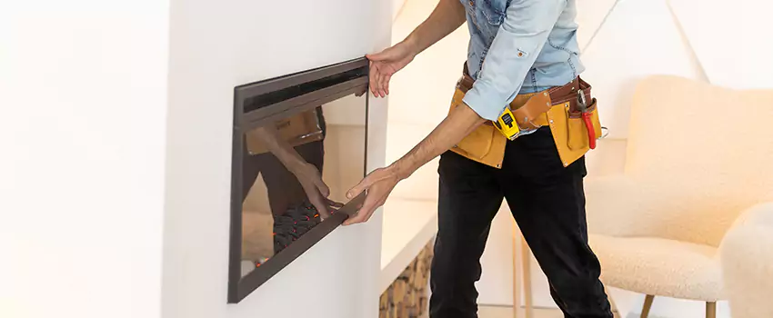Metal Fireplace Installation in Euclid, Ohio