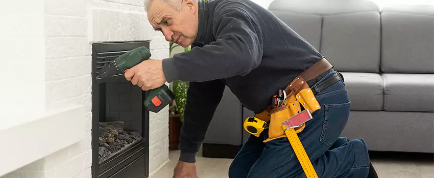 New Indoor Fireplace Installation in Euclid, Ohio