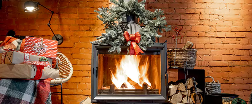 Travis Industries Linear Gas Fireplace Installation in Euclid, Ohio