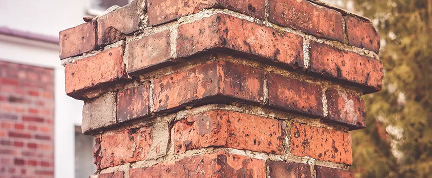 Cracked Chimney Bricks Repair Cost in Euclid, Ohio