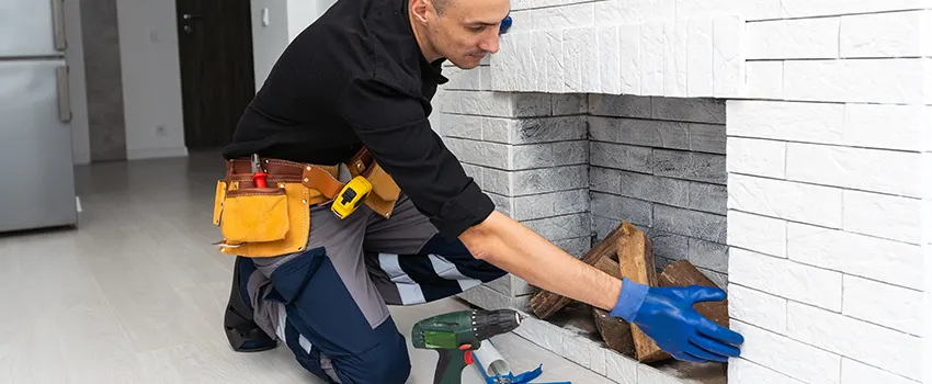 Fireplace Damaged Damper Frame Repair Services in Euclid, Ohio