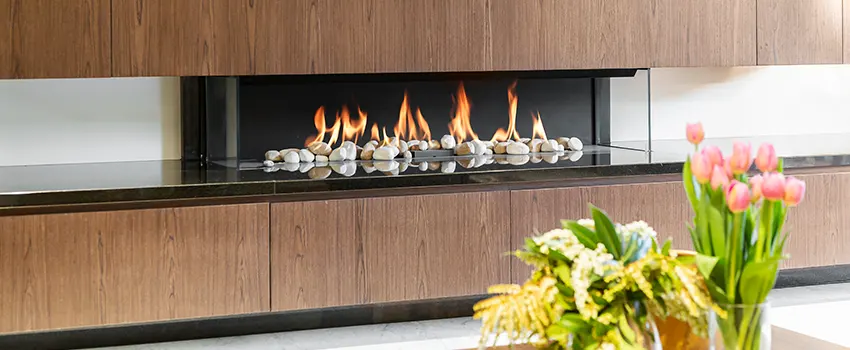 Double-height Fireplace Design Refurbishment in Euclid, Ohio